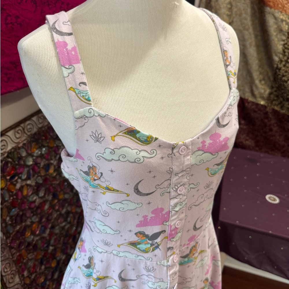 Disney Women's Printed Dress Medium - Picture 3 of 5